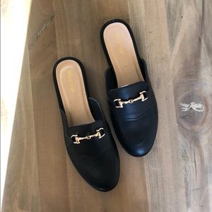 ☆ NEVER WORN Slip-On Faux Leather Loafers